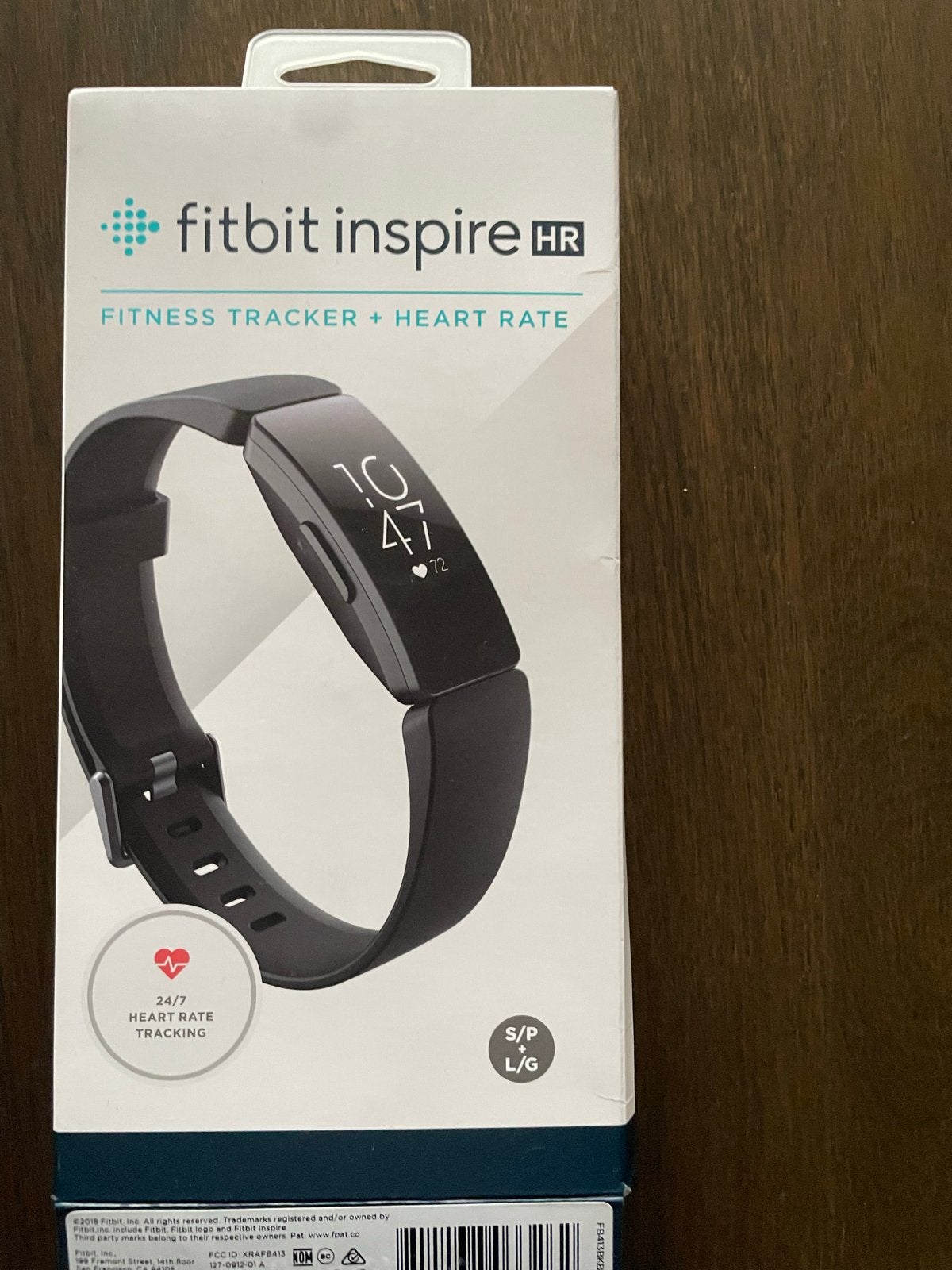 Fitbit Inspire HR Fitness Tracker met hartslagmeter, Ophalen of Verzenden, Zo goed als nieuw, Zwart