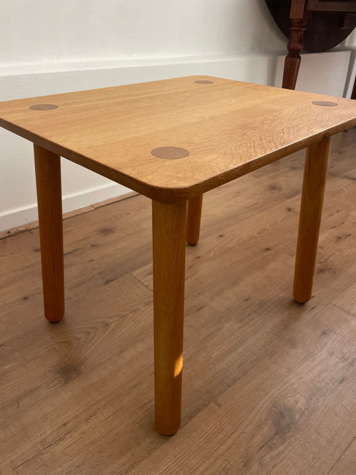 Bolia Bijzettafel Gerookt Eiken - Scandinavisch Design, Huis en Inrichting, Ophalen, Minder dan 45 cm, Minder dan 55 cm, Vierkant