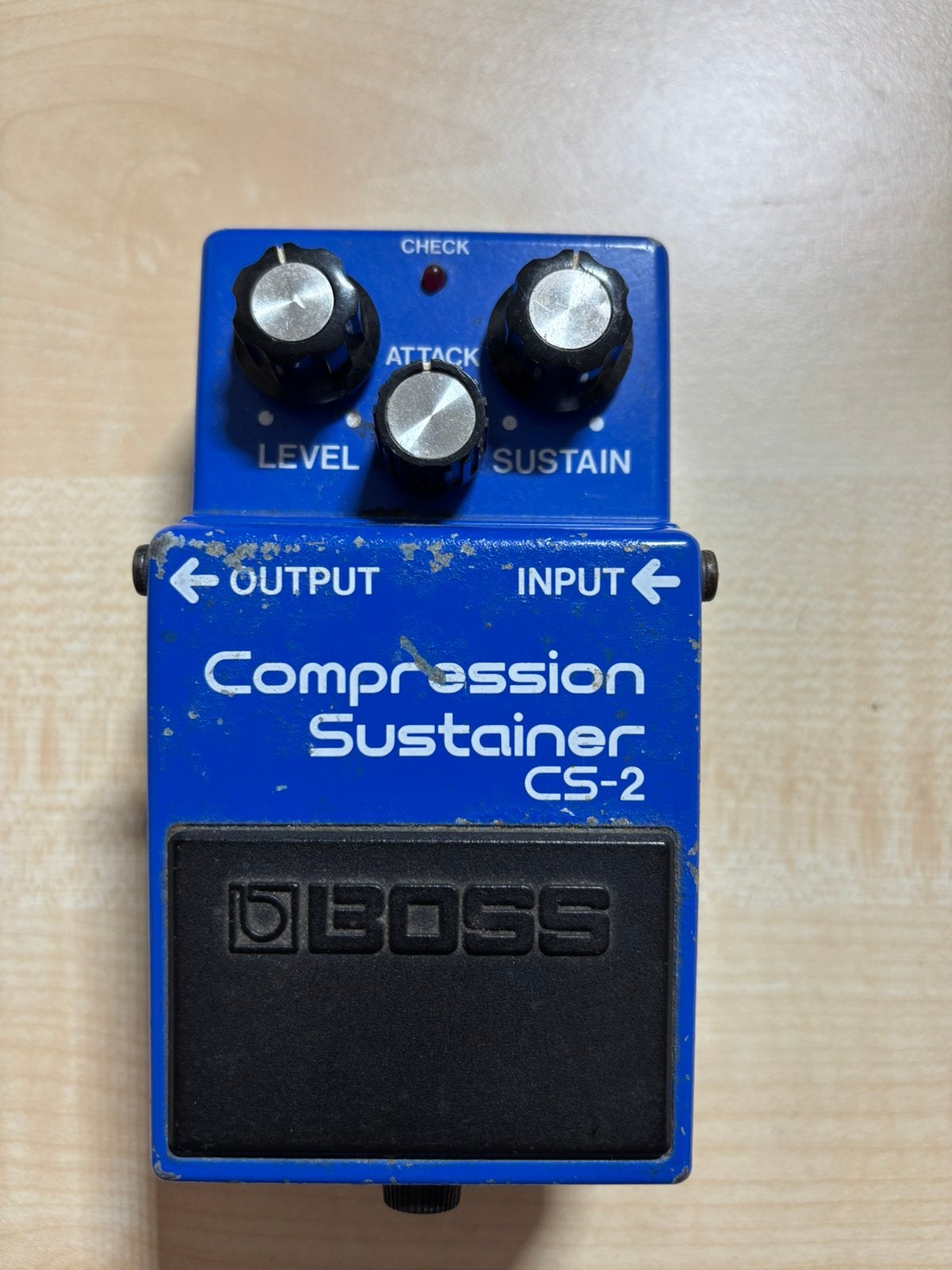 Boss CS-2 Compression Sustainer, Muziek en Instrumenten, Effecten, Ophalen of Verzenden, Gebruikt, Delay of Echo