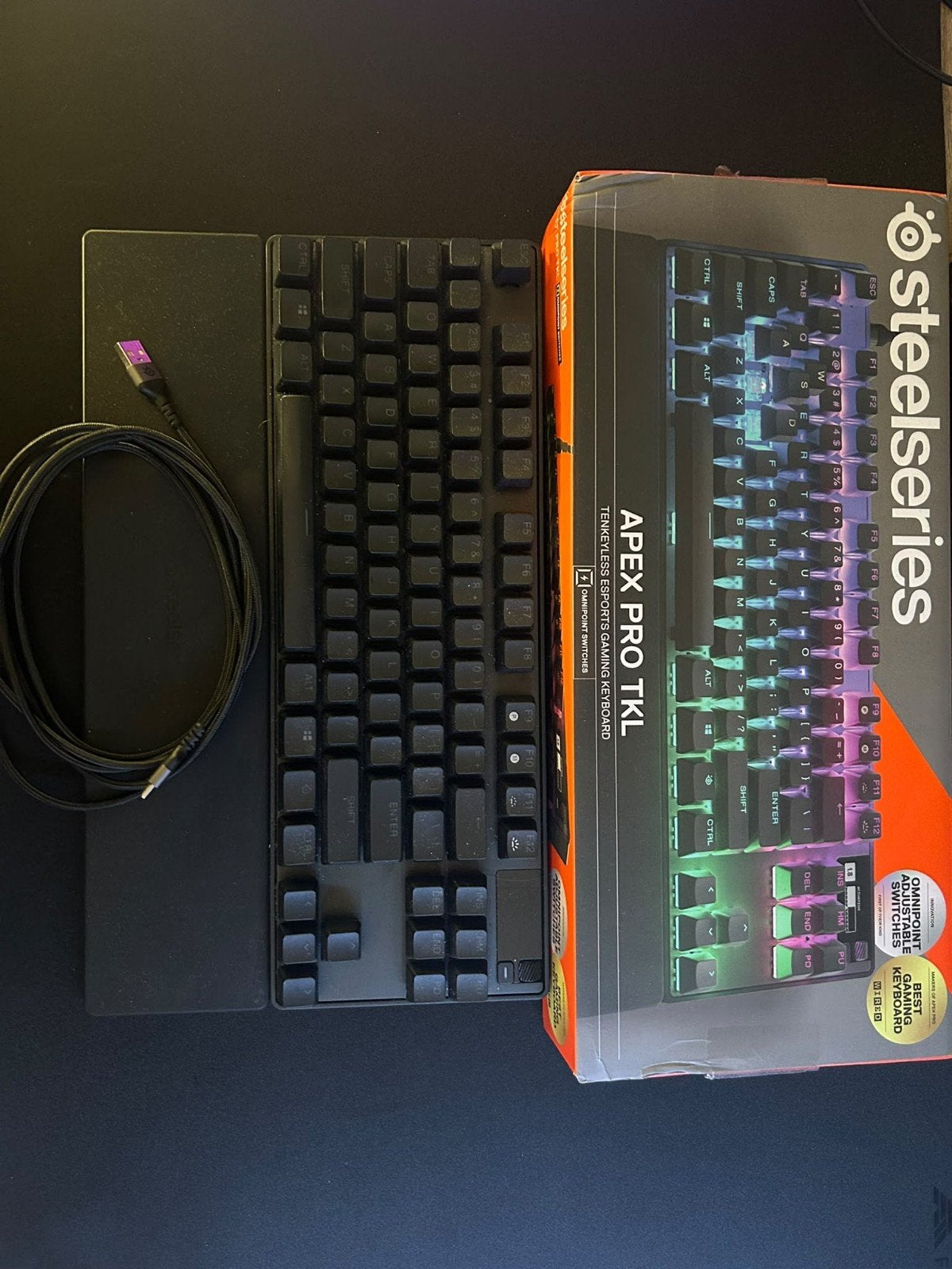 apex pro tkl 2023, Computers en Software, Gebruikt, Steelseries Apex pro, Ophalen of Verzenden, Qwerty