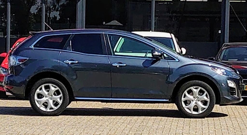 Mazda CX-7 2.2 Citd Business 127KW 2013 Grijs, Auto's, Mazda, 13 km/l, Euro 5, 1800 kg, Zwart
