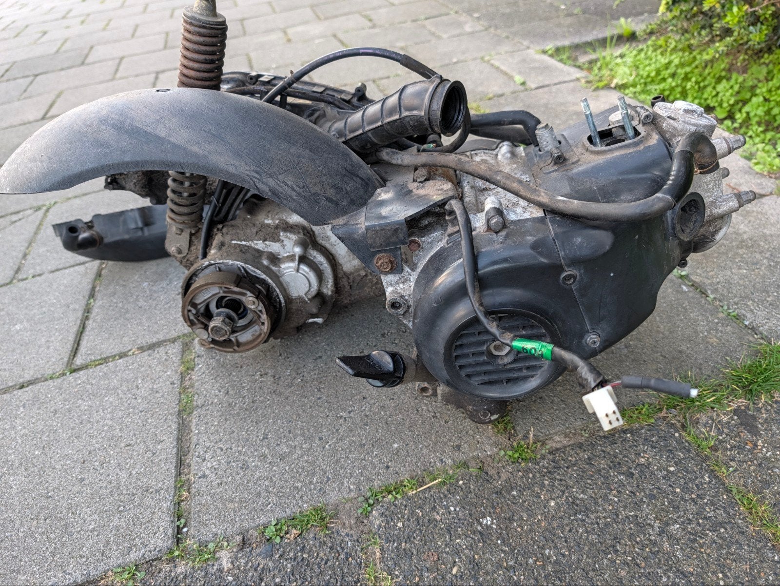 SYM Mio motorblok (van voor 2010) - werking onbekend, Ophalen, Gebruikt, Blok, SYM
