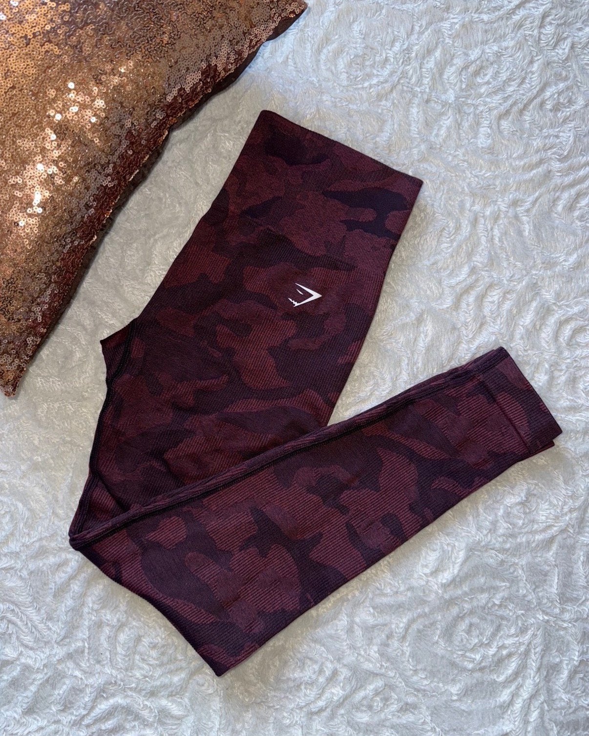 Gymshark adapt camo seamless legging maat s, Paars, Nieuw, Ophalen of Verzenden, Fitness of Aerobics