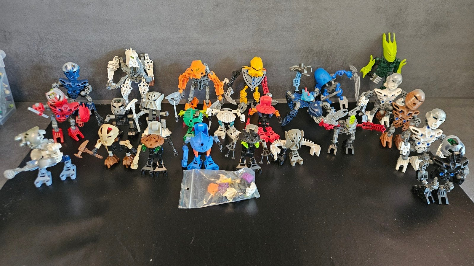 Lego Bionicle collectie 2001-2007, Gebruikt, Bionicle, Lego, Ophalen of Verzenden