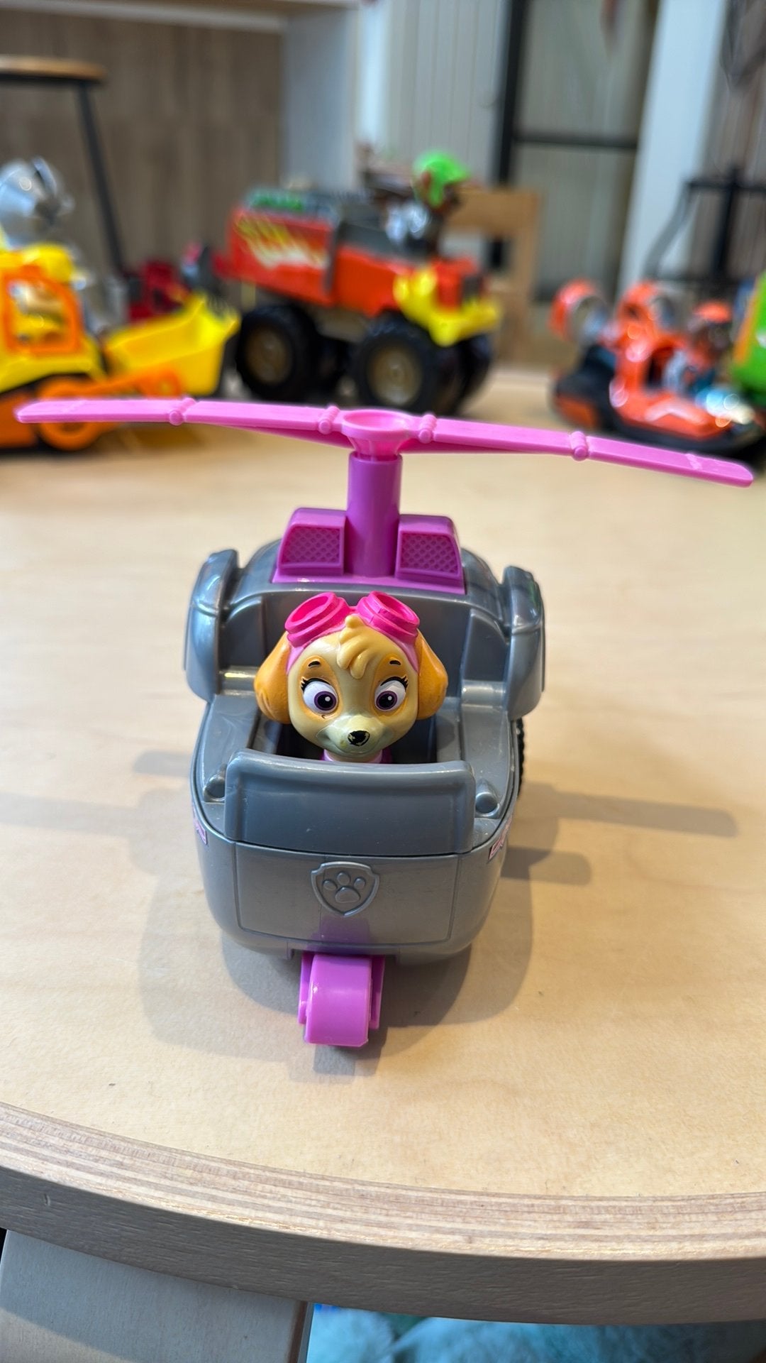 Paw Patrol Skye Helikopter Speelgoed, Ophalen of Verzenden, Gebruikt, Jongen of Meisje