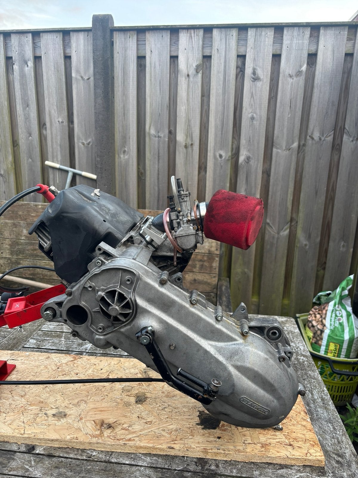 Piaggio skr 172cc 25pk blok, Ophalen of Verzenden, Zo goed als nieuw, Blok, Piaggio