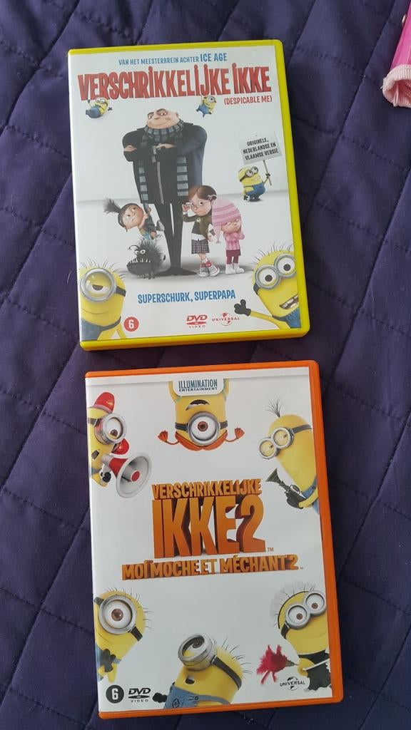 Verschrikkelijke Ikke 1 & 2 DVD - Minions!, Ophalen of Verzenden