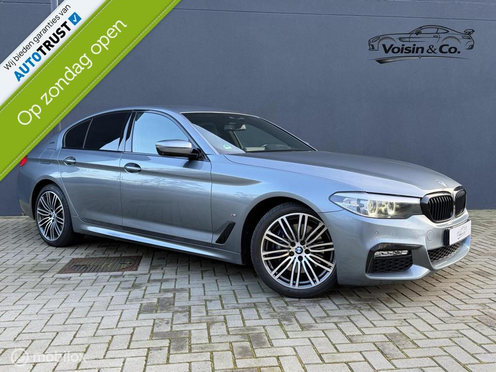 BMW 530e M-Sport Head Up Display Sfeerverlichting 360 Camera, Auto's, 1998 cc, Achterwielaandrijving, Gebruikt, 4 cilinders