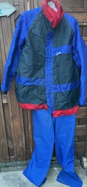 Vispak: Waterdichte jas en broek met bretels, Watersport en Boten, Hengelsport | Algemeen, Ophalen of Verzenden, Gebruikt, Kleding