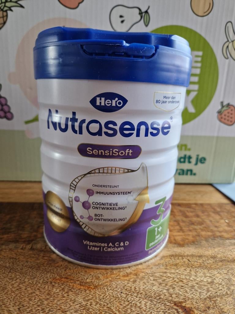Nieuwe Hero Nutrasense SensiSoft Peultermelk 3 (1+ jaar), Ophalen of Verzenden, Nieuw, Overige typen