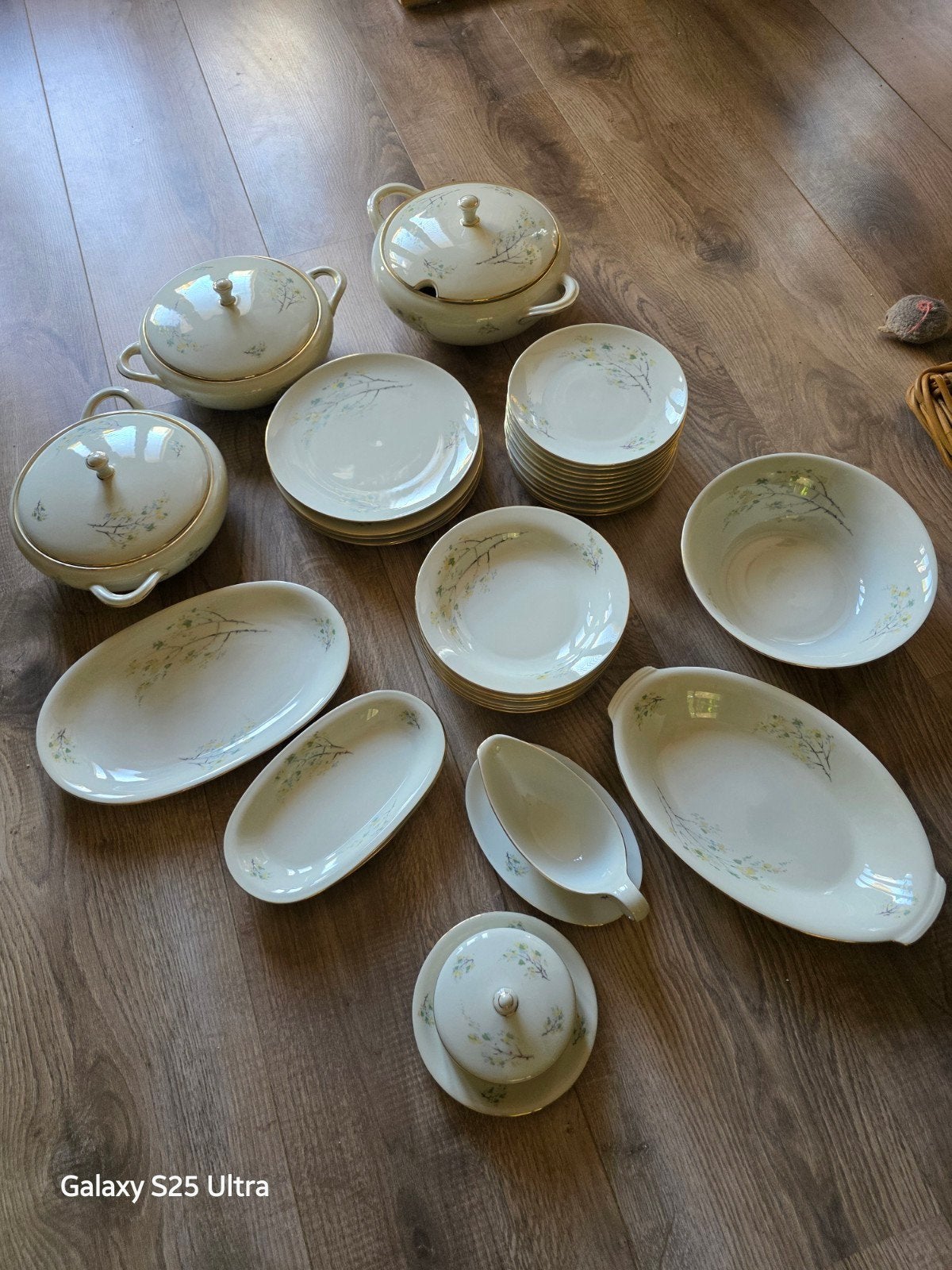 28 delig servies aangeboden schitterend en origineel, Ophalen
