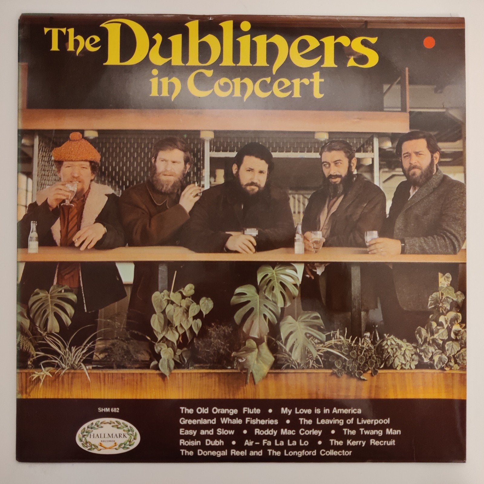 The Dubliners in Concert LP - Folk muziek, LP, Gebruikt, 12 inch, Inclusief binnenhoes