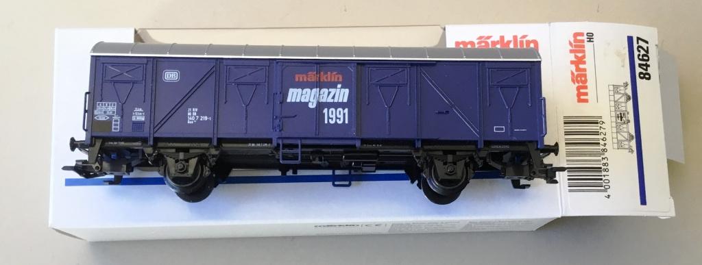 MäRKLIN H0 1991.84627 MÄRKLIN MAGAZIN WAGEN 1991 N in OVP, Wisselstroom, Ophalen of Verzenden, Märklin, Nieuw