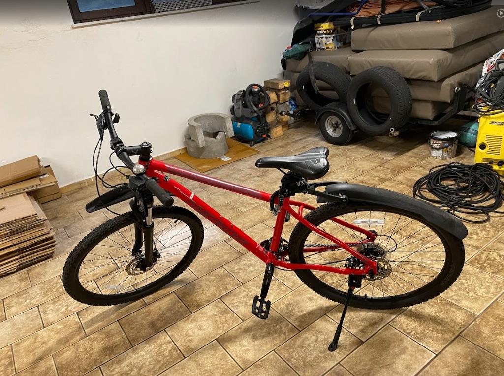 Zo goed als nieuwe Merida Big.Seven – Maat S – Rood, Ophalen, Hardtail, Heren, Zo goed als nieuw