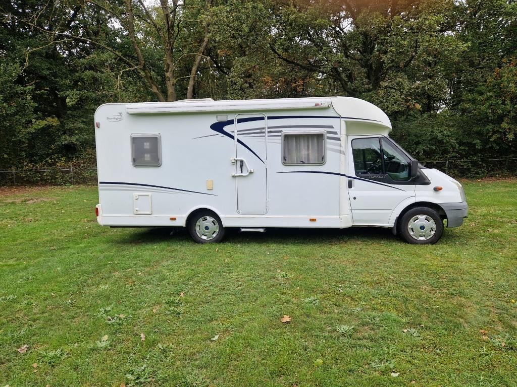 Camper Sunlight Capron T63 Euro4 Nieuwe APK APRIL 2026, Sunlight, Ringverwarming, Achteruitrijcamera, Ford