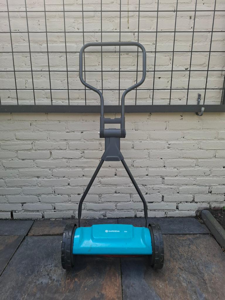 Gardena 330 handgrasmaaier met opvangzak, Ophalen, Gebruikt, Handgrasmaaier, Opvangzak