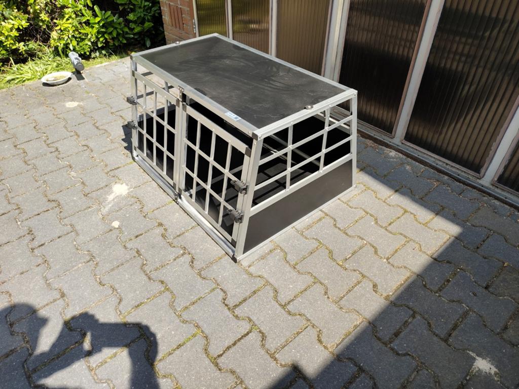 Auto bench dubbel / enkel, Dieren en Toebehoren, Hondenbenches, Zo goed als nieuw, Ophalen