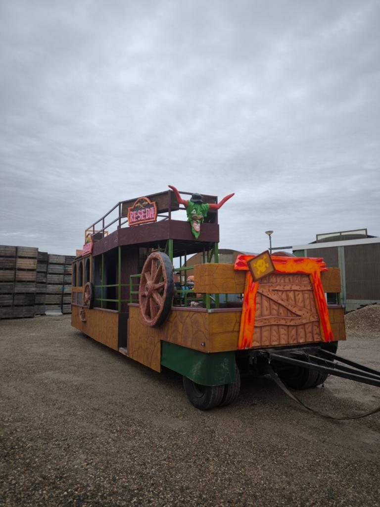 Carnavalswagen te huur - Unieke blikvanger voor optochten!, Ophalen, Gebruikt, Carnaval