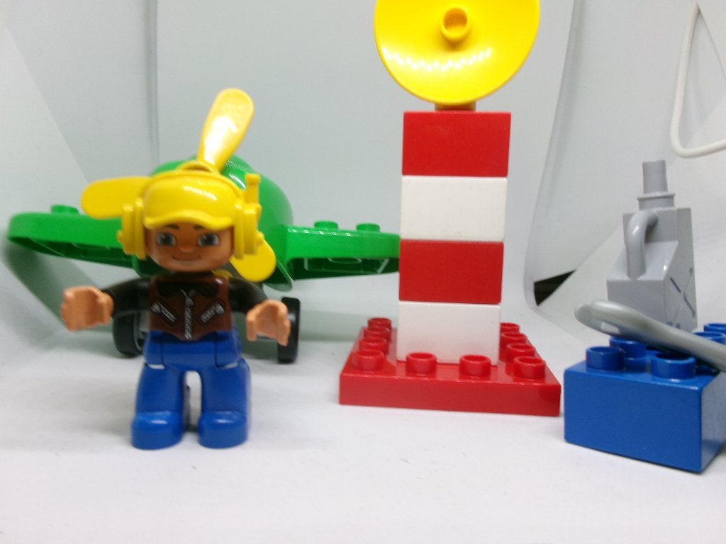 Duplo vliegtuig, Ophalen of Verzenden, Zo goed als nieuw, Compleet, Duplo