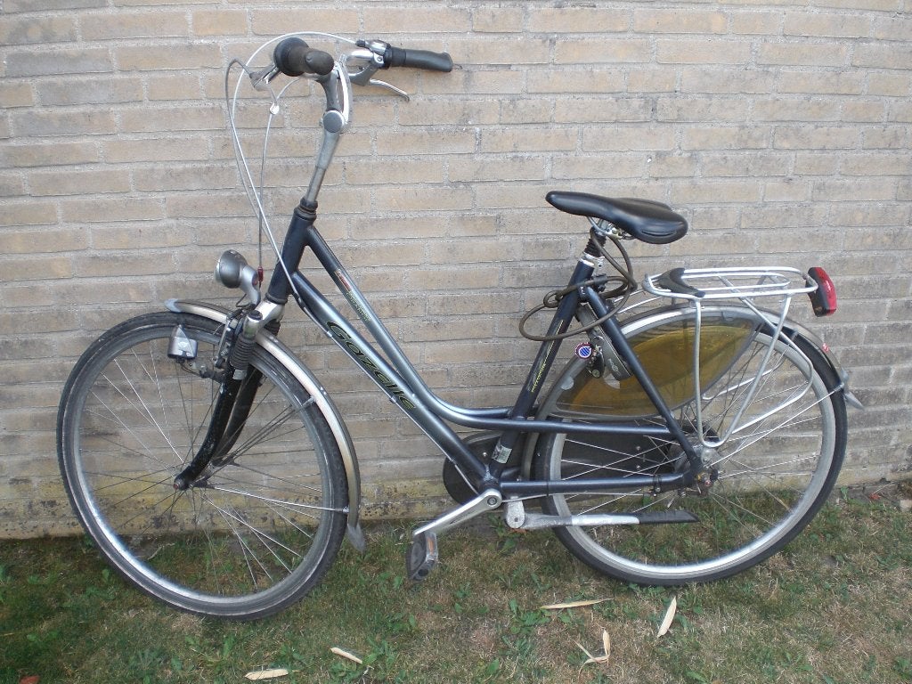 Dames opknap Gazelle Orange incl 2 org.sleutels & extra slot, Fietsen en Brommers, Fietsen | Dames | Damesfietsen, Ophalen, Gebruikt