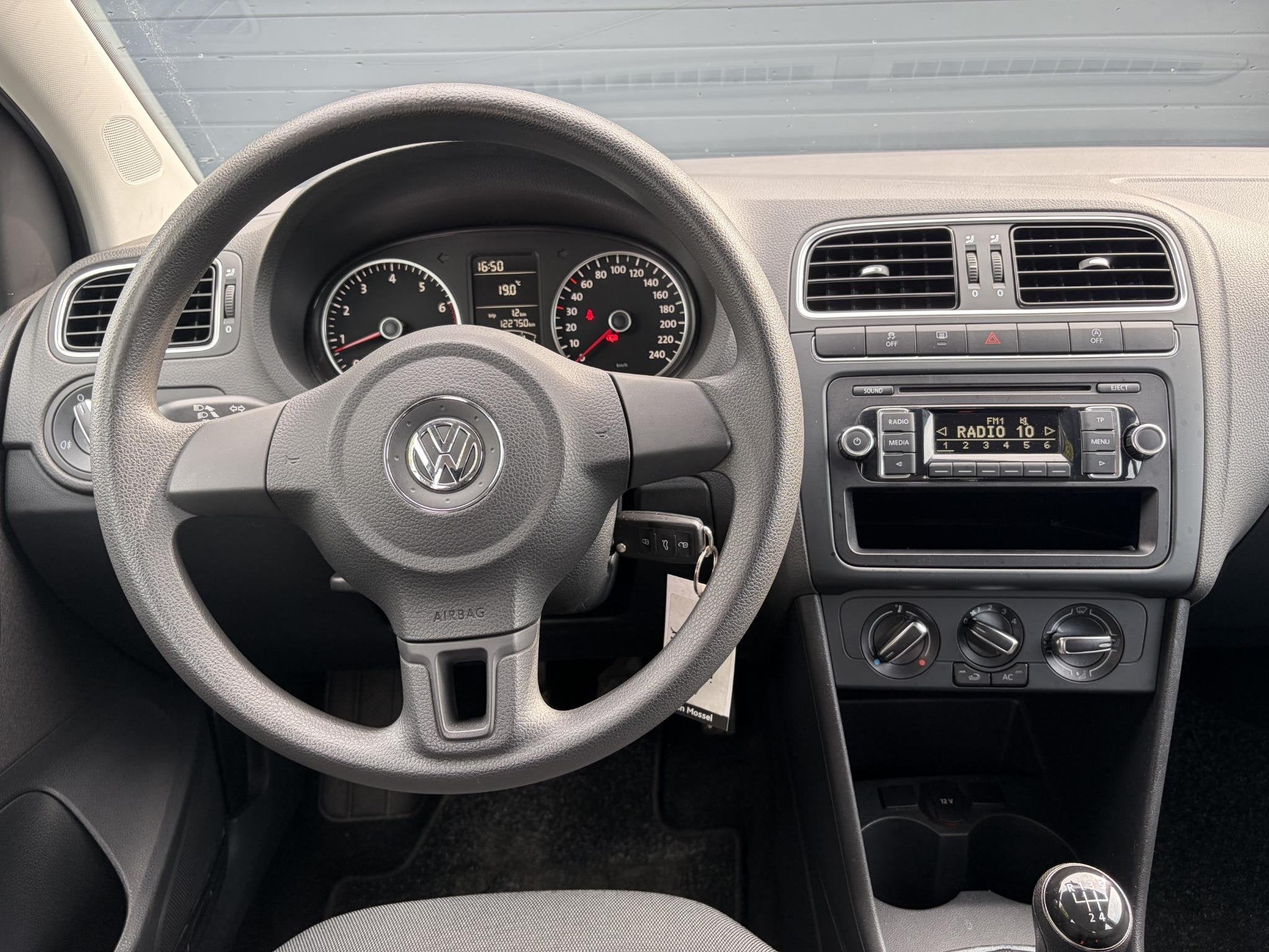 Volkswagen Polo 1.2 TSI BlueMotion Edition 1e Eigenaar l Tre, Voorwielaandrijving, Euro 5, Stof, Zwart