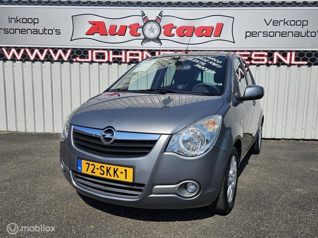 Opel Agila 1.0 Edition I Airco I Elektr.-pakket I Lage km's, Voorwielaandrijving, Euro 5, Gebruikt, 31 €/maand