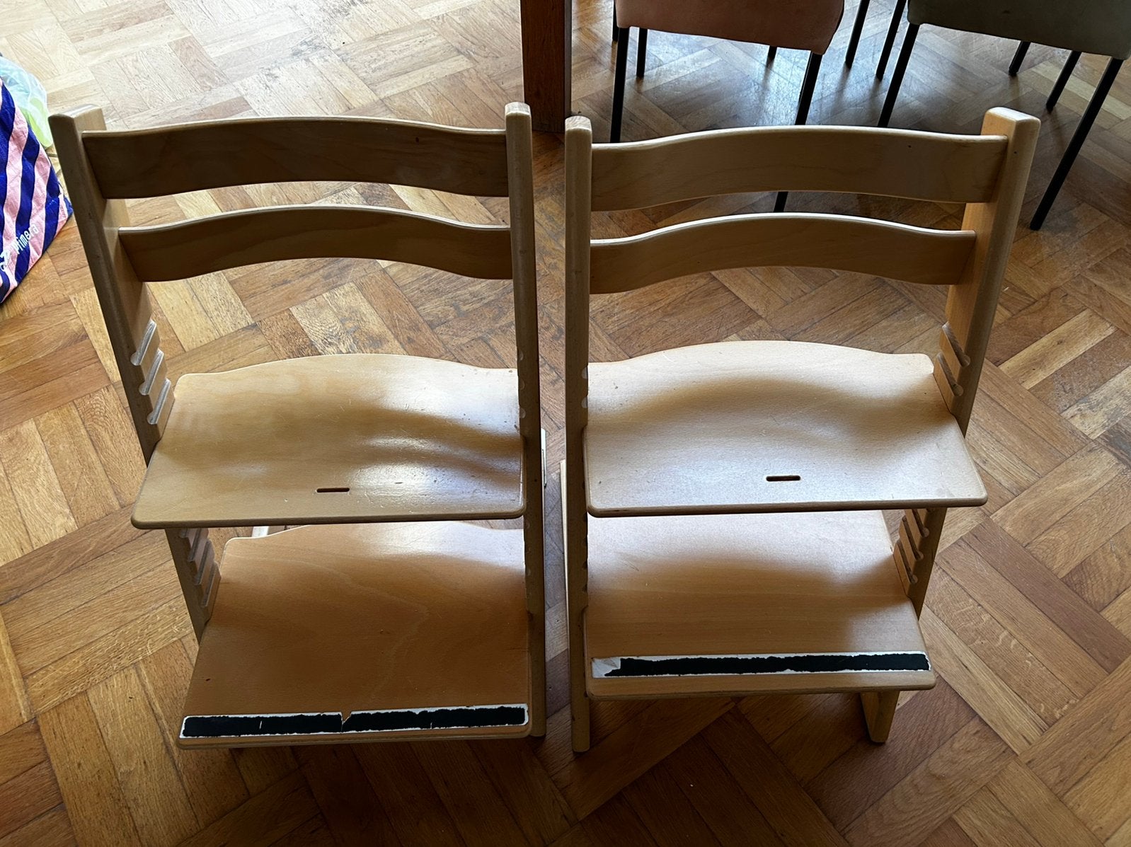 Stokke trip trap 2st, Kinderen en Baby's, Ophalen, Gebruikt, Meegroeistoel