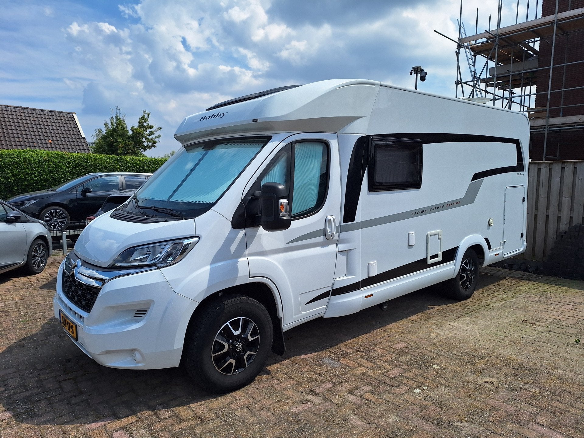 Hobby Optima Ontour Edition V65 GE 170 pk DAKAIRCO,ELEKTRICE, Ringverwarming, Hobby, 7 tot 8 meter, Bedrijf