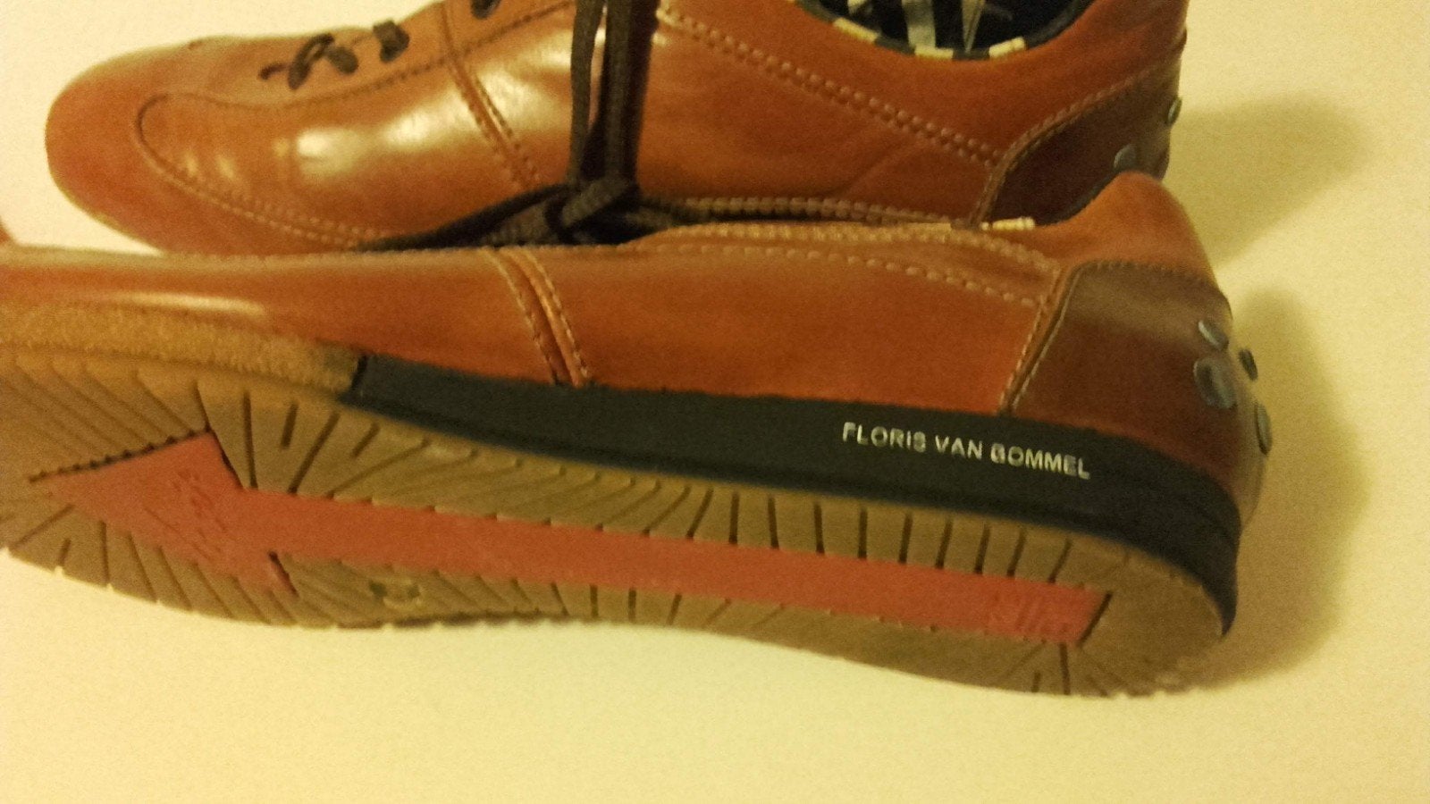 Floris van Bommel leren schoenen mt 38,5 (nieuw), Ophalen of Verzenden, Nieuw, Sneakers of Gympen