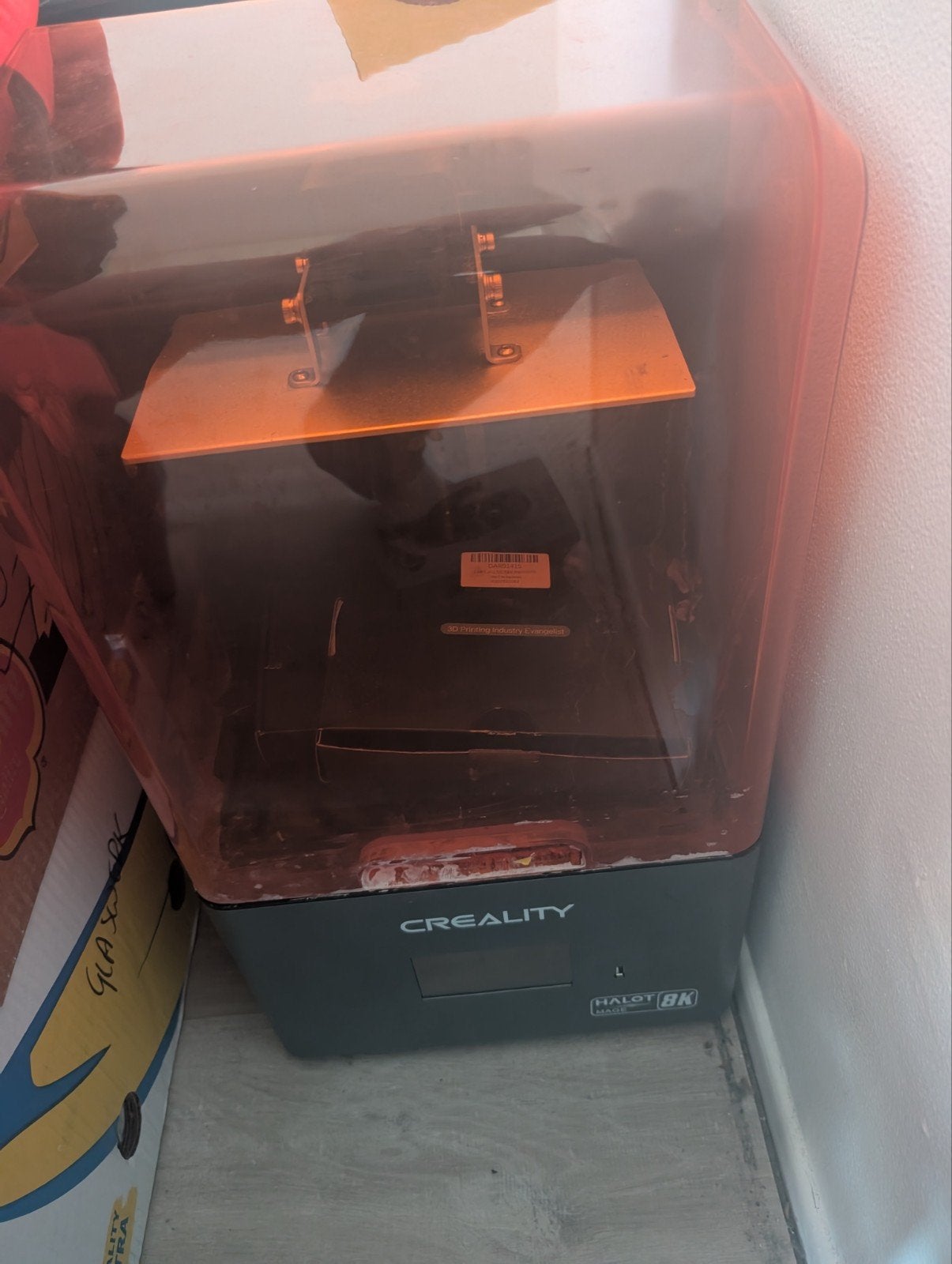3d printer creality Harold-mage, Ophalen