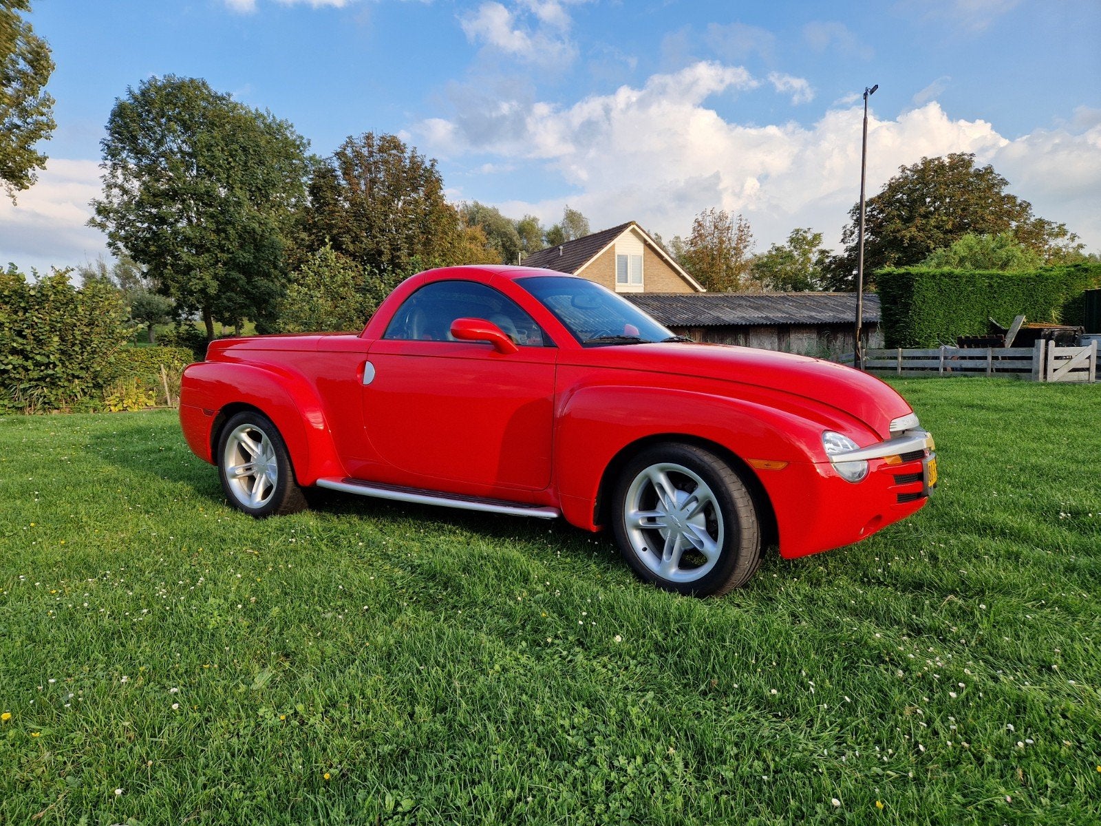 Chevrolet SSR 2006 Unieke staat Cabrio, Auto's, Achterwielaandrijving, 8 cilinders, Chevrolet, Grijs