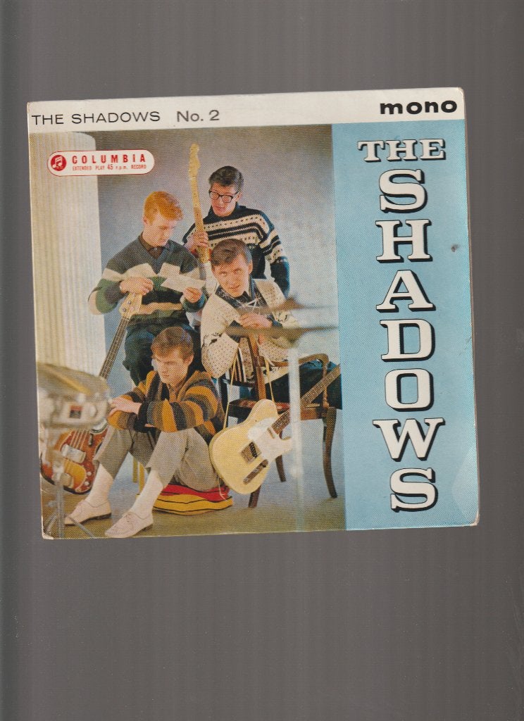 VINYL EP  //  THE  SHADOWS  -  NO. 2 // SHADOOGIE + 3, Verzenden, 7 inch, Fotohoes, Zo goed als nieuw