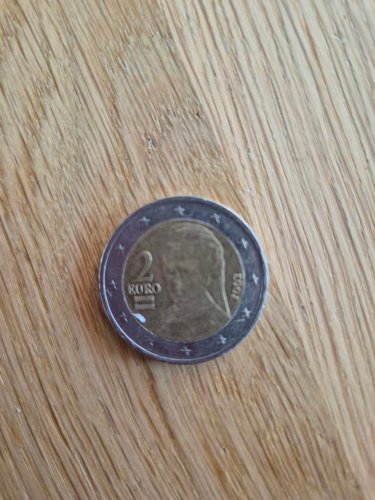 2 euro munt 2002, Postzegels en Munten, Munten | Europa | Euromunten, Ophalen of Verzenden, Oostenrijk, 2 euro