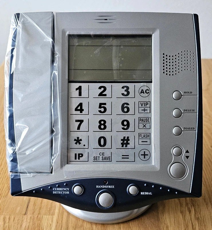 Telefoon Panaphone KX-T sc III - grote toetsen, groot scherm, Ophalen of Verzenden, Nieuw