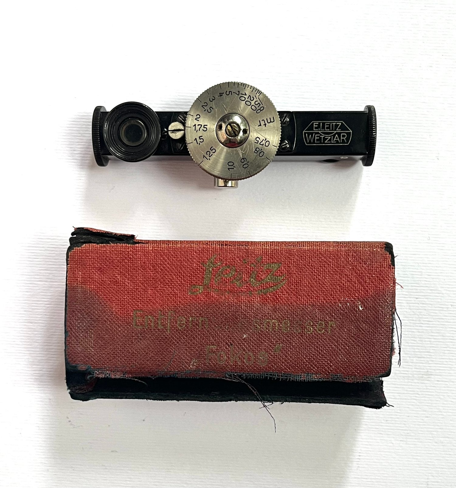 Entfernungsmesser Fokos E. Leitz Wetzlar Leica, Ophalen of Verzenden, Voor 1940, Overige typen