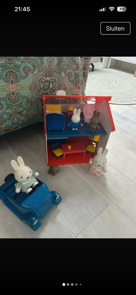 Leuk speelhuis van Nijnte, Ophalen of Verzenden, Gebruikt, Poppenhuis
