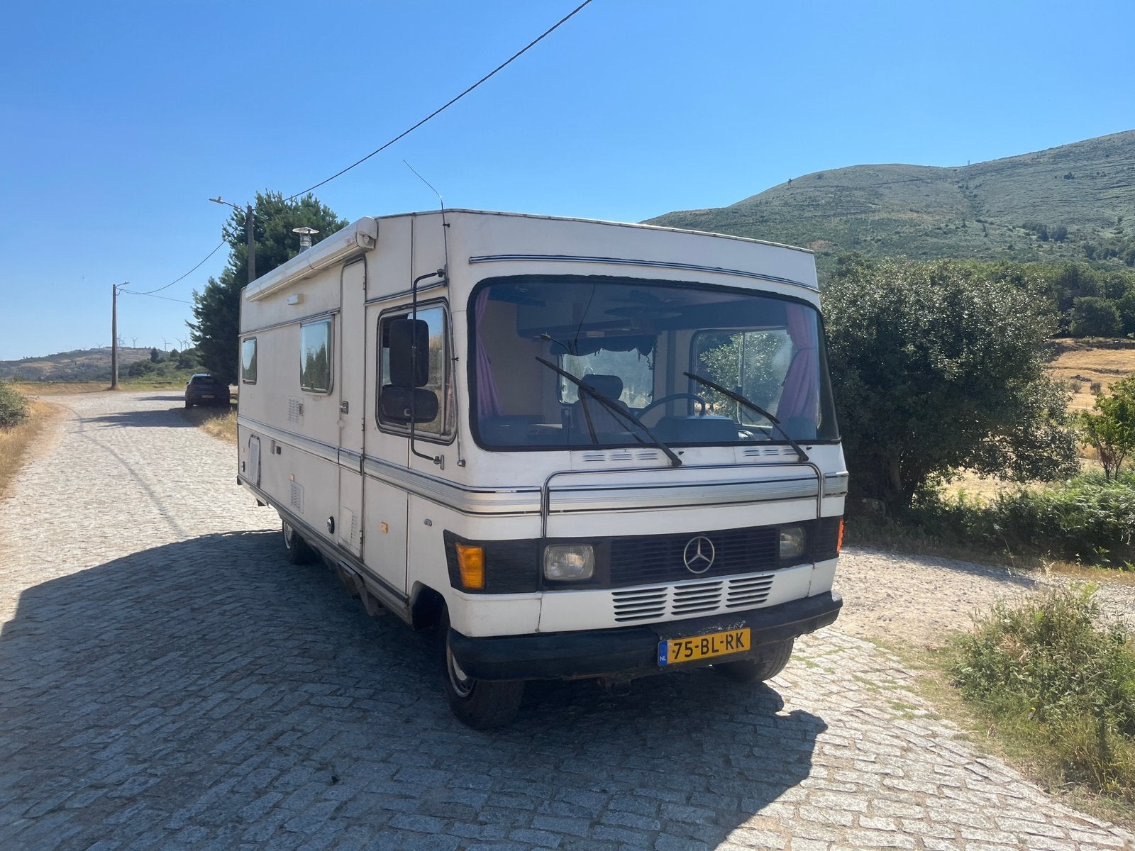 Hymermobil s660 Mercedes oldtimer – staat in Portugal, Integraal, Particulier, Hymer, 6 tot 7 meter