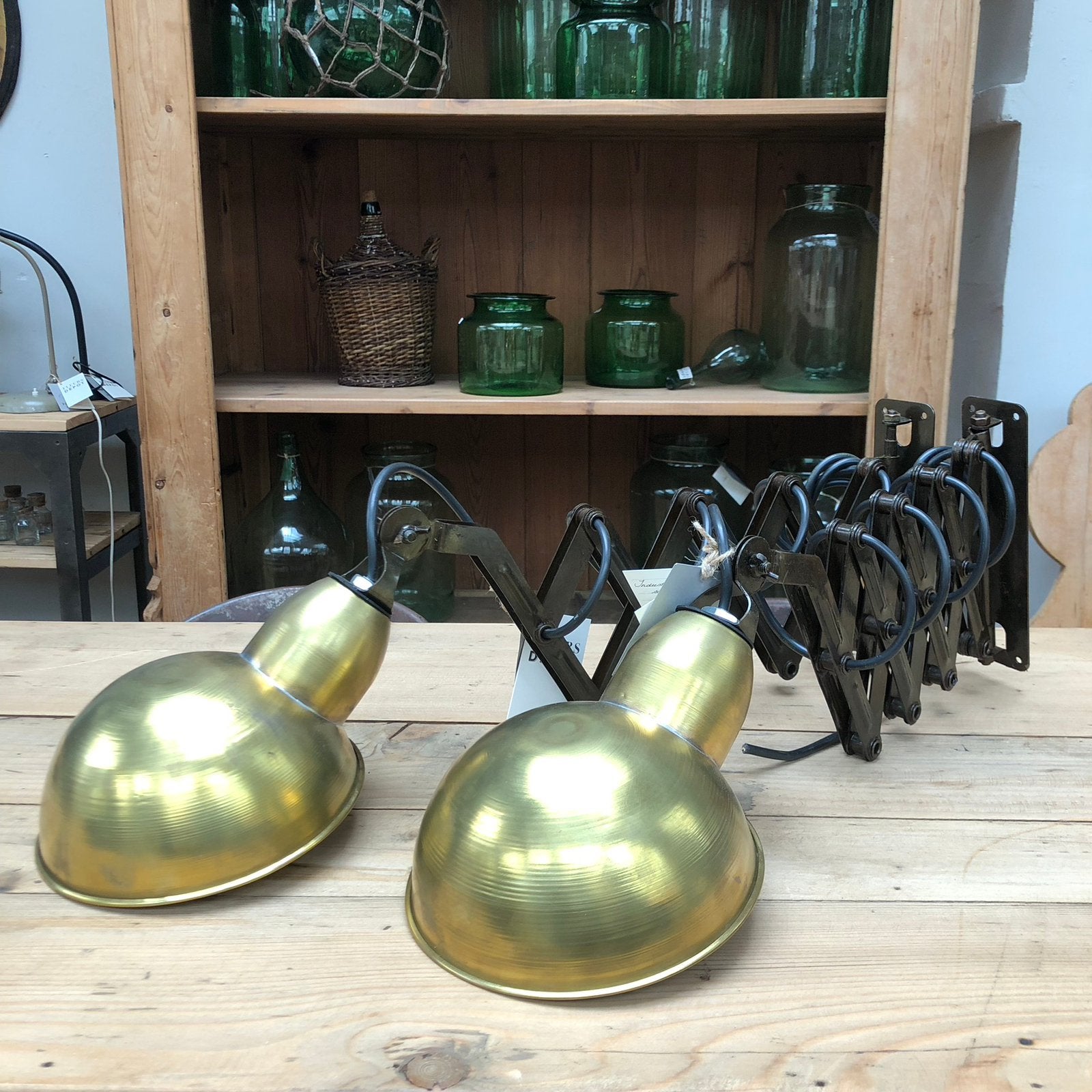 Schaarlamp, industriële lamp, moderne wandlamp, Ophalen, Zo goed als nieuw