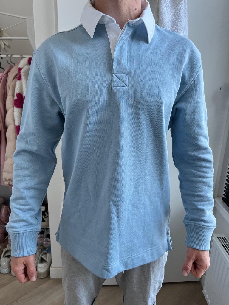 Long-sleeved shirt, Kleding | Heren, Blauw, Nieuw, Ophalen of Verzenden, Maat 46 (S) of kleiner