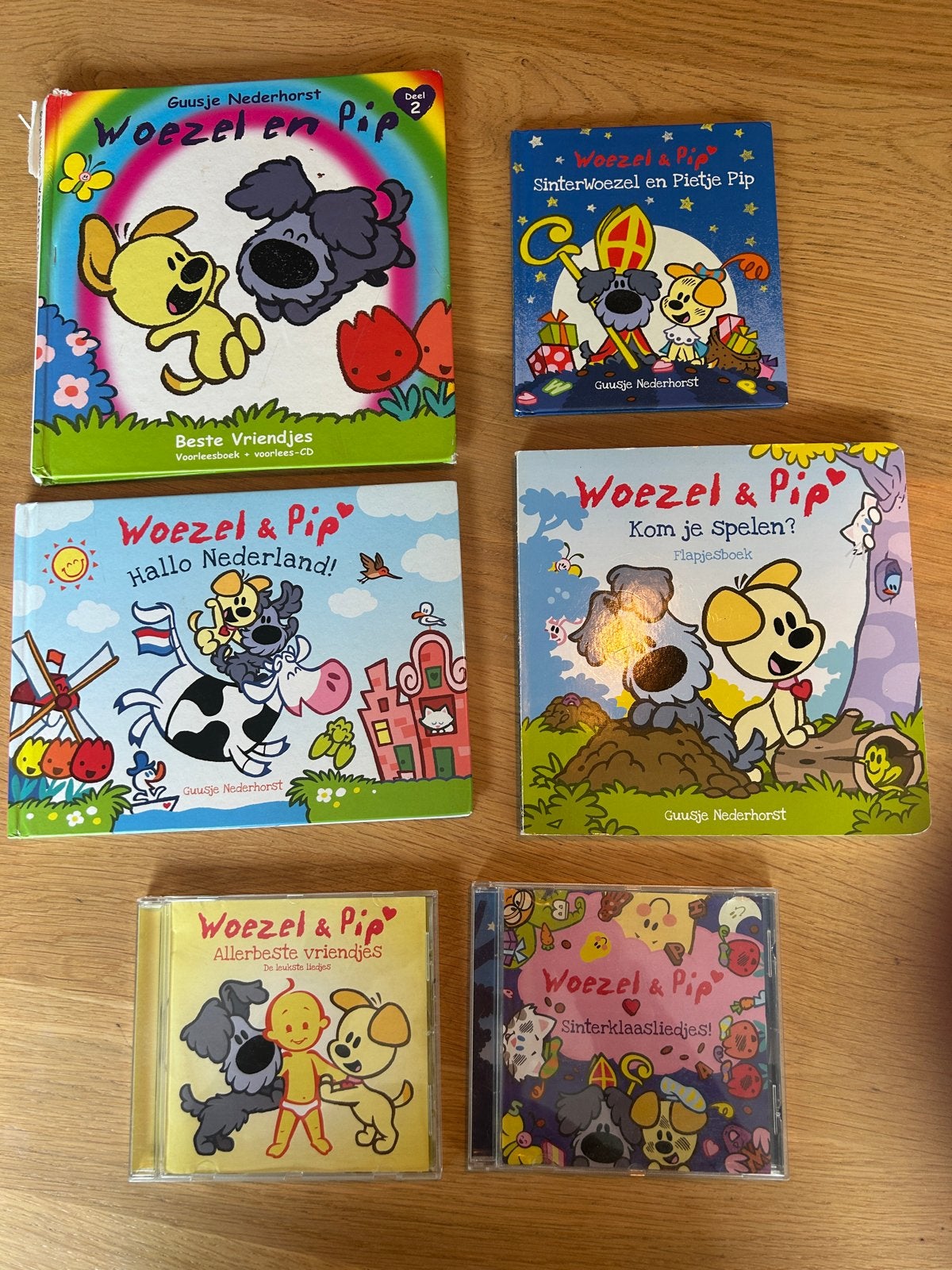 Woezel & Pip Boeken en CD's - Grote Collectie, Ophalen of Verzenden, Gelezen, Uitklap-, Voel- of Ontdekboek, 1 tot 2 jaar