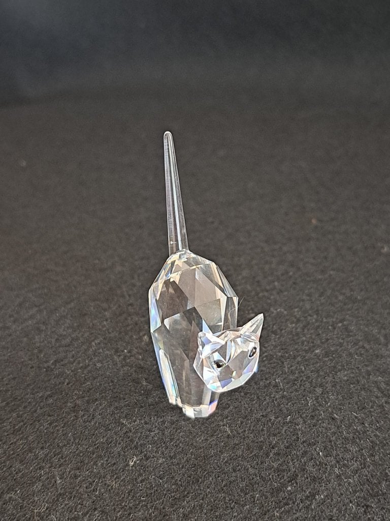 Swarovski beeldje kat, Ophalen of Verzenden, Zo goed als nieuw, Figuurtje