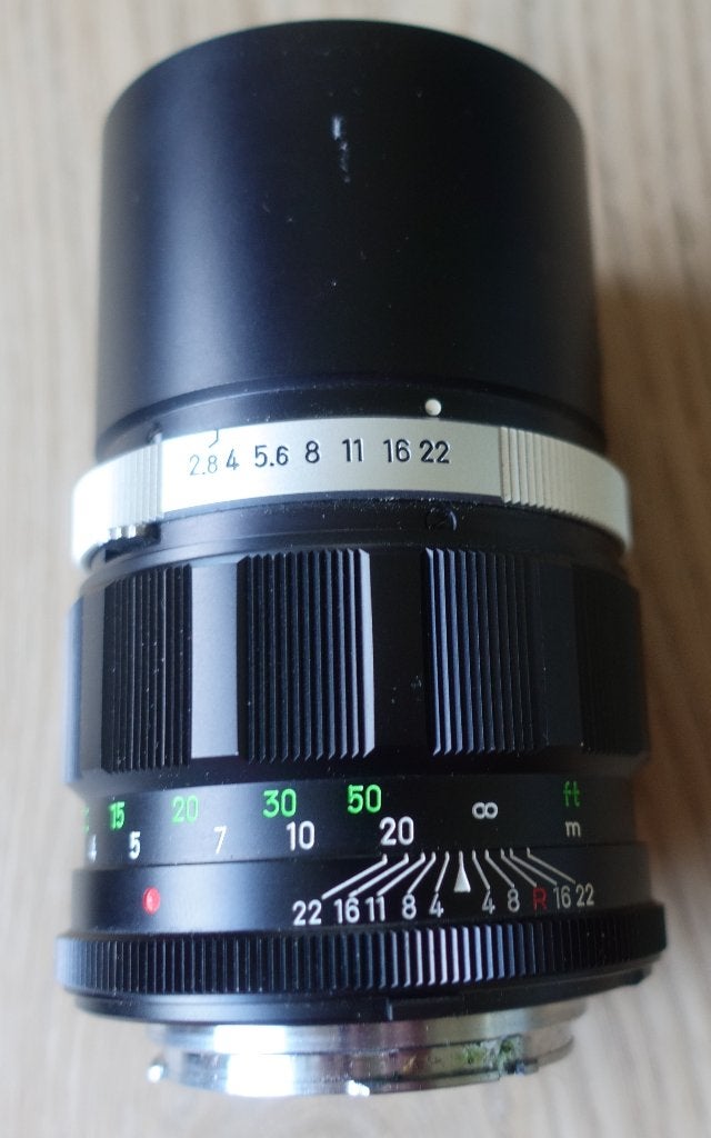 Minolta Rokkor 135 f2.8, Gebruikt, Overige vattingen, Multi-coated, Telelens