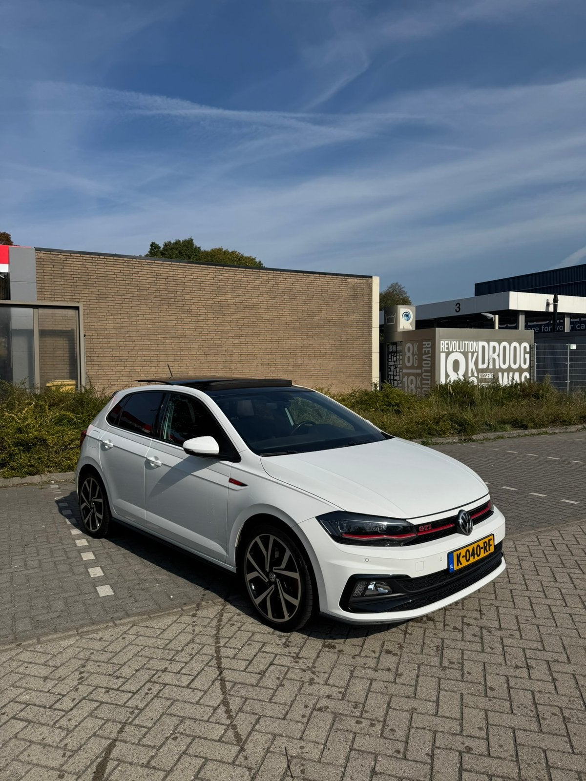 Volkswagen Polo GTI 2.0 TSI 200pk 6-DSG 2019 Wit, Stof, Zwart, 4 cilinders, 1984 cc