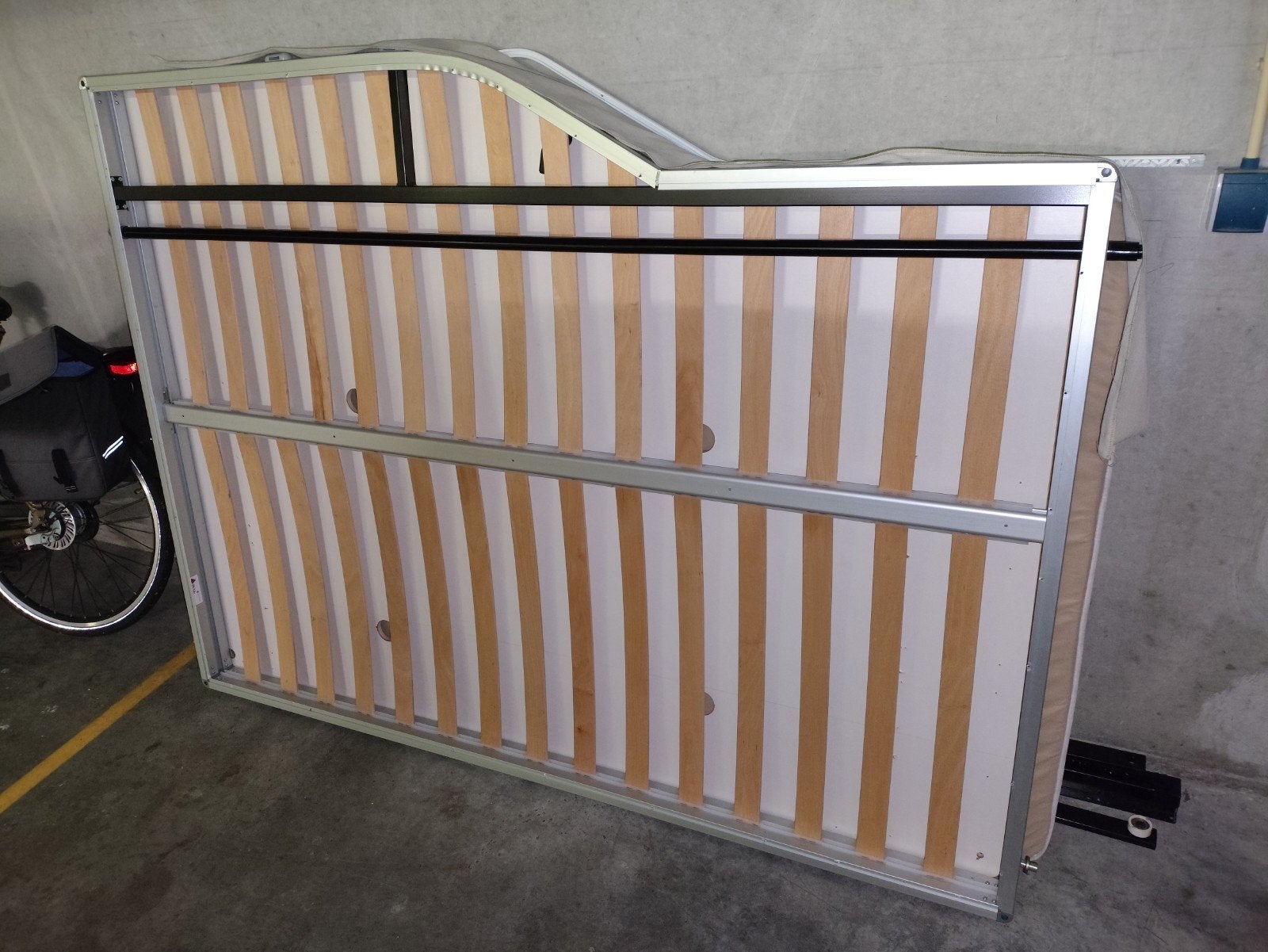 Easy Bed Camperbed met lattenbodem en matras, Caravans en Kamperen, Camper-accessoires, Ophalen