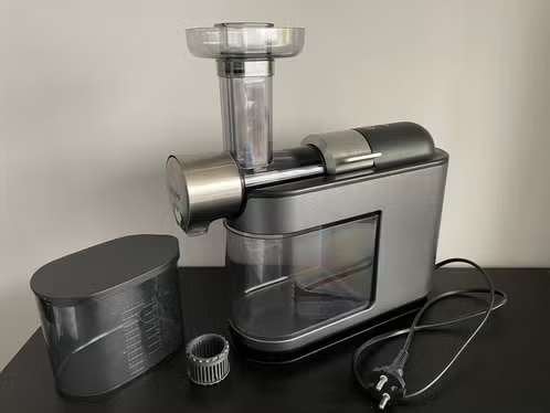 Philips HR1987 slowjuicer - Zeer nette staat, compleet, Witgoed en Apparatuur, Verzenden, Zo goed als nieuw, Elektrisch, Slowjuicer