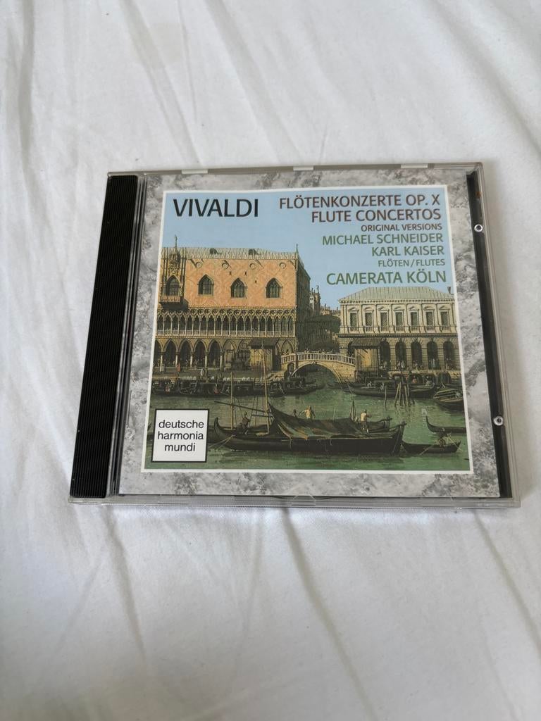 Vivaldi Fluitconcerten Op. X - Camerata Köln CD, Ophalen of Verzenden, Barok, Zo goed als nieuw, Orkest of Ballet