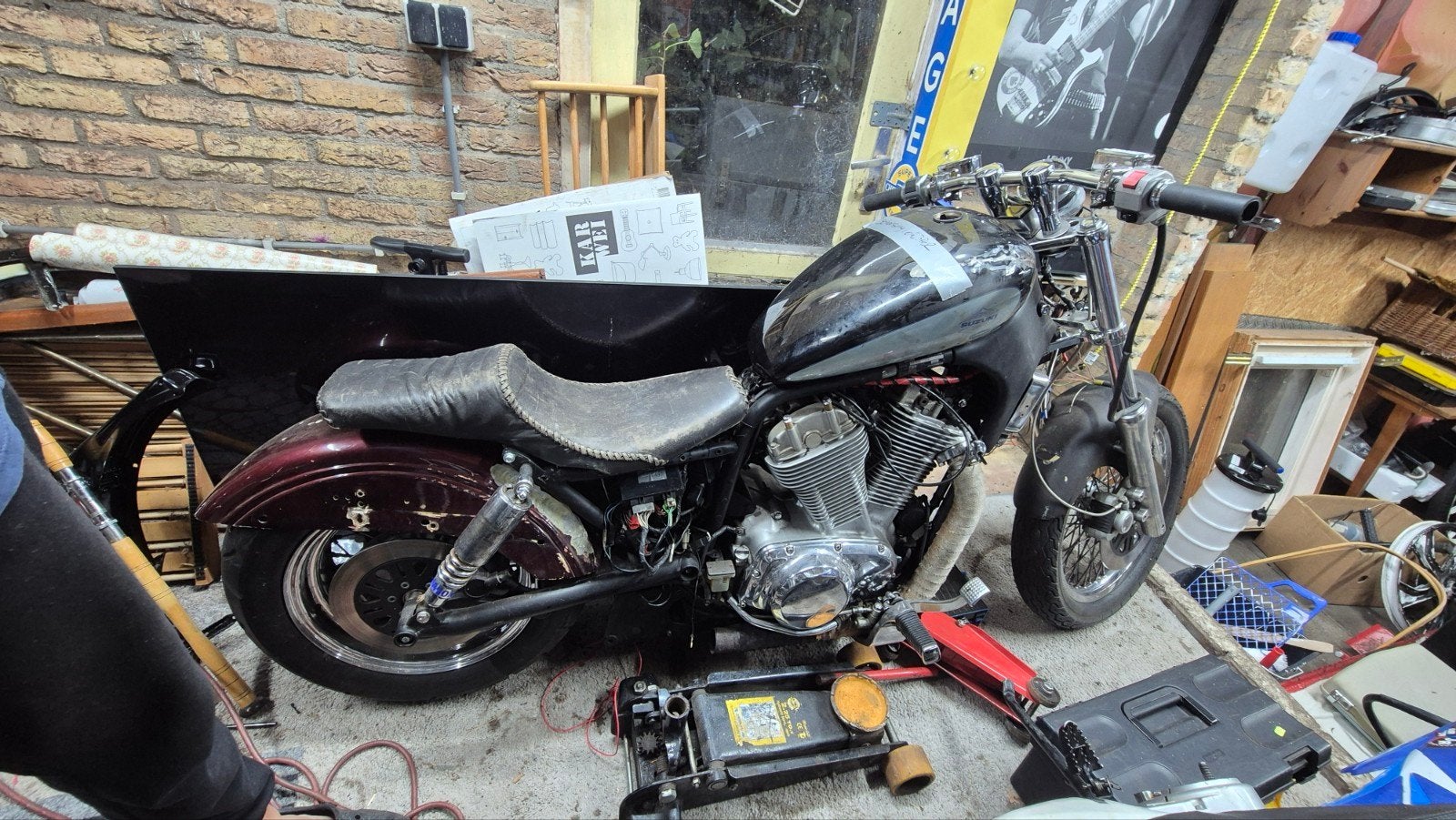 compleet in onderdelen suzuki vs1400, Ophalen