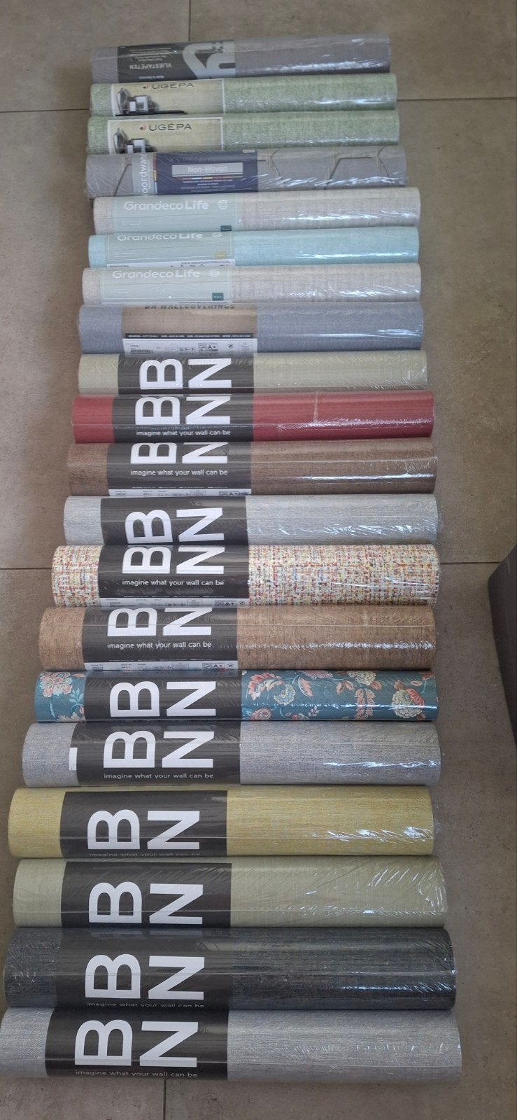 BN Behang fiore  vliesbehang 220432, Huis en Inrichting, Stoffering | Behang, Ophalen of Verzenden, Roze