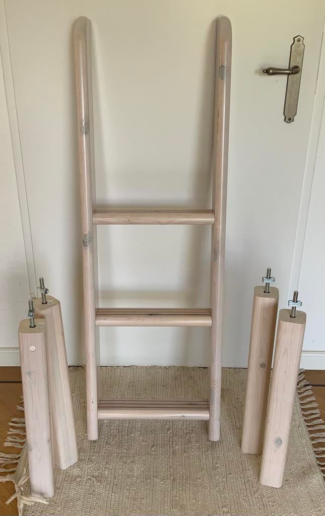 Flexa Classic - Poten en ladder voor halfhoogslaper -120cm!!, Kinderen en Baby's, Kinderkamer | Stapelbedden en Hoogslapers, Ophalen of Verzenden