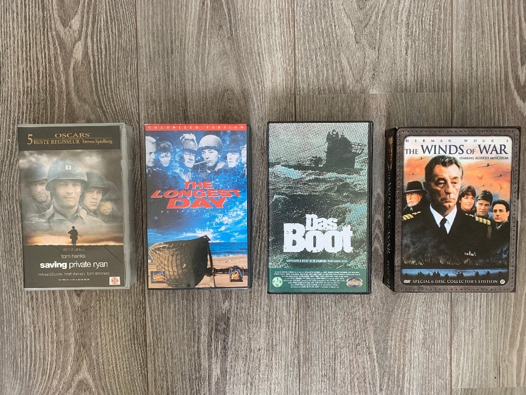 Originele VHS videobanden, Gebruikt, Overige genres, Vanaf 12 jaar, VHS